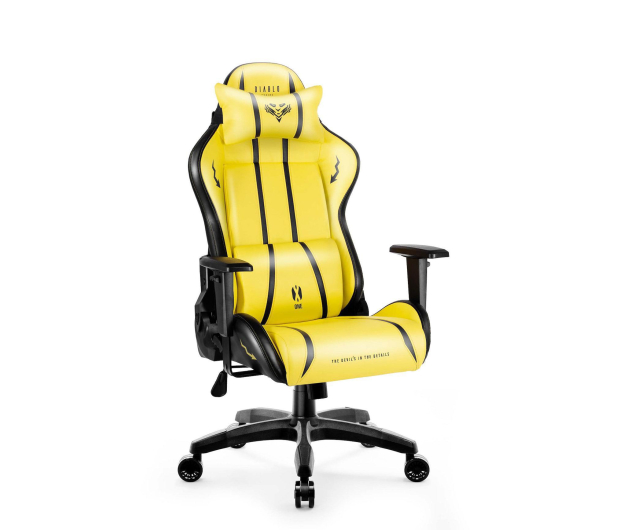 Diablo Chairs X-One 2.0 Normal Size Electric Yellow - 1208707 - zdjęcie
